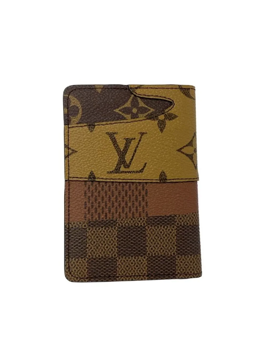 Louis Vuitton Card Case Monogram Reverse Organizer Poche Landscape - Picture 2 of 5